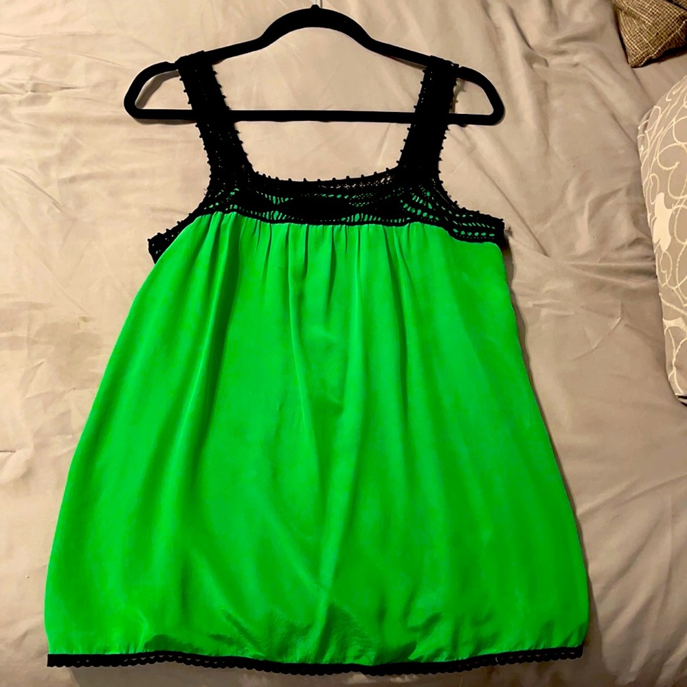 Diane Samandi silk and lace cami